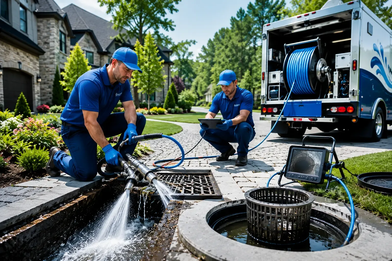 Local outdoor drain cleaning professionals in Elk Grove Village, IL