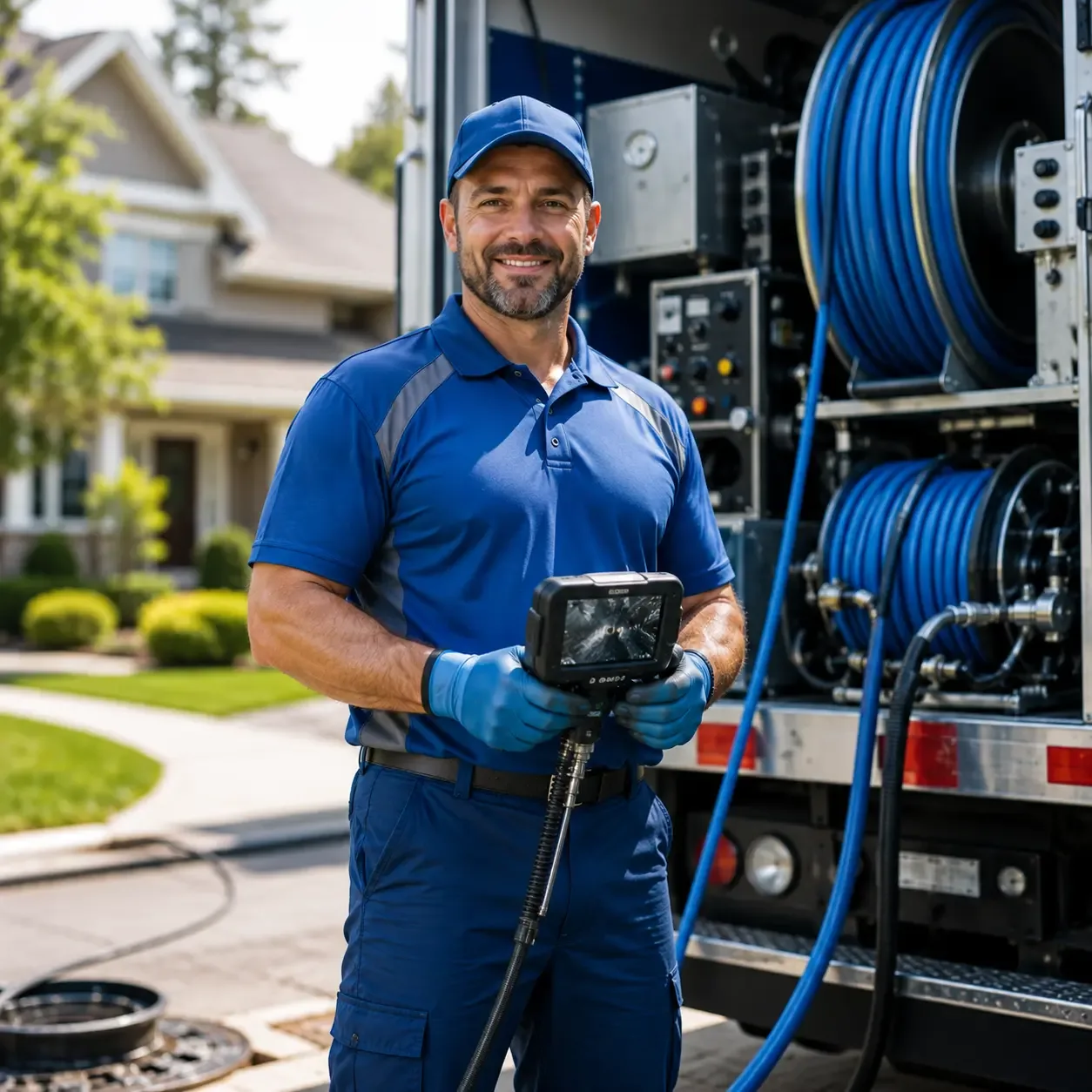 Local outdoor drain cleaning specialists in Elk Grove Village, IL
